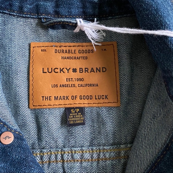 NWT Limited Edition Lucky Jeans Tencil Jacket - Picture 13 of 16